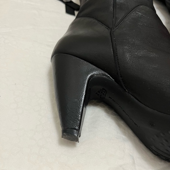 Fornarina Black Leather Boots size 39 - Picture 11 of 17